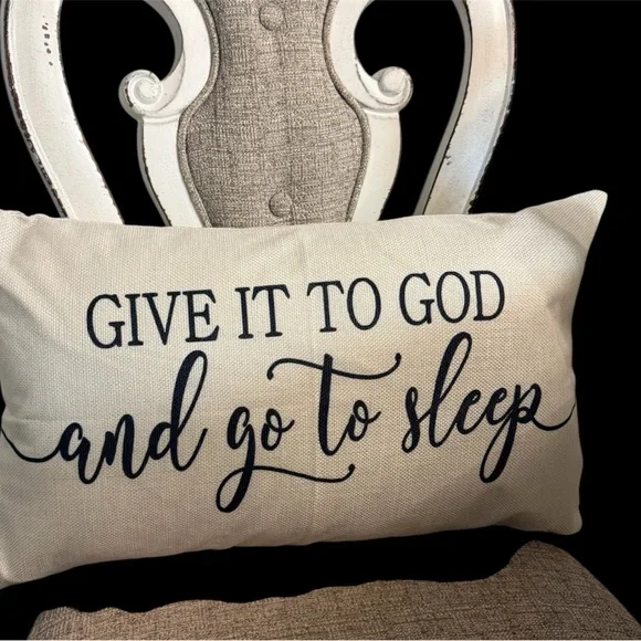 Inspirational Pillow Cover - Picture 2 of 2